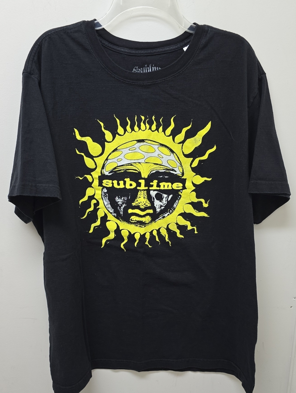 Sublime Yellow Sun Graphic Tee - Black - Men's Size 2XL